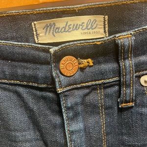 Madewell 26 waist Hi Riser Skinny Jean